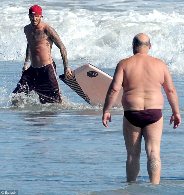 Chubbies con speedos, David Beckham y el Photoshop
