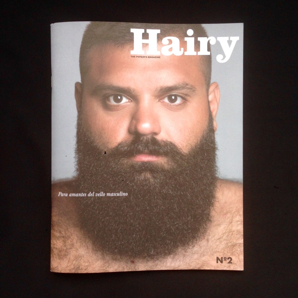 Bob Flesh en la revista&nbsp;Hairy