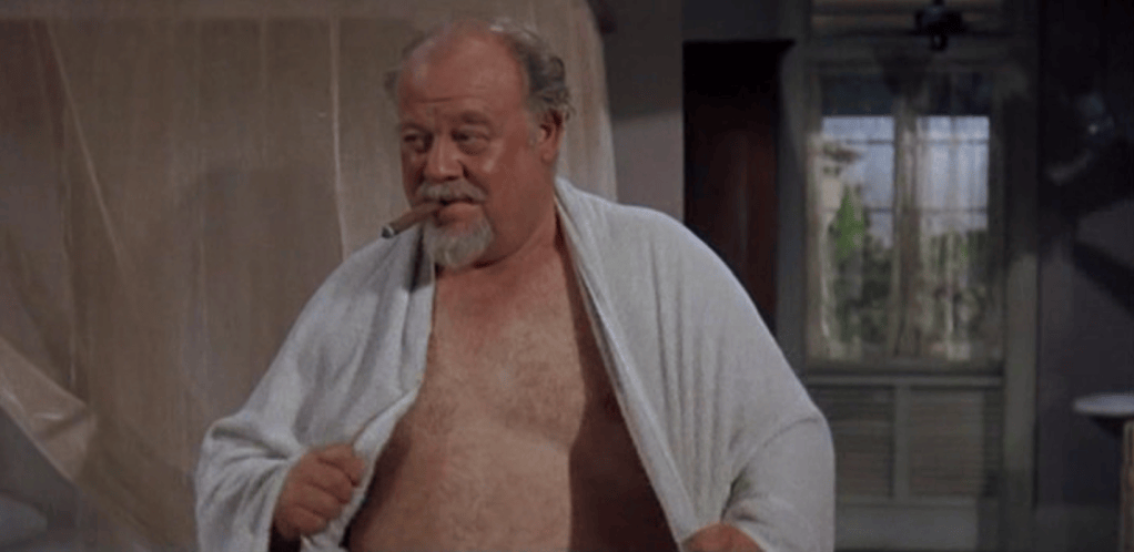 En la bañera con Burl Ives