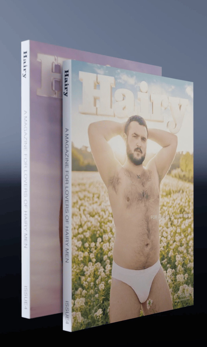 HairyMag#4 For The Lovers of Hairy&nbsp;Men
