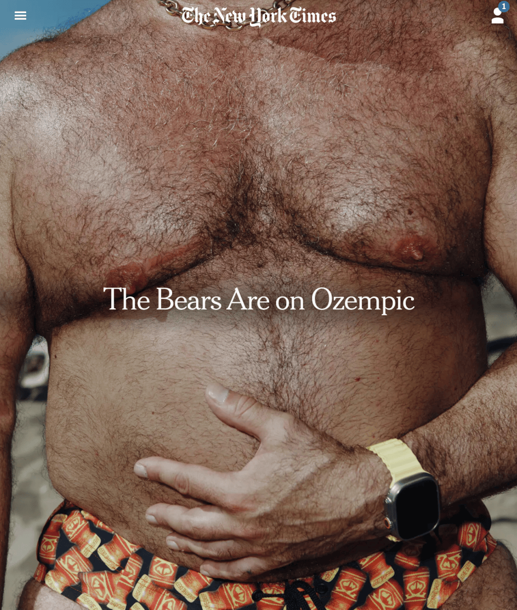 The Bears Are on Ozempic